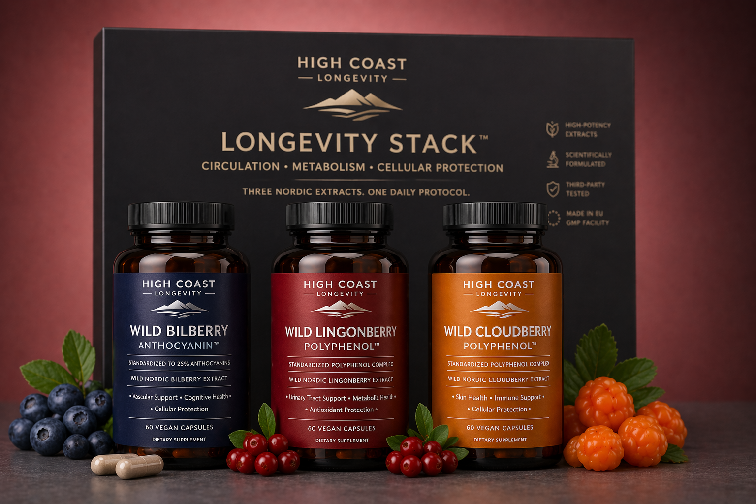 Featured image for “High Coast Longevity Intelligence Stack™”
