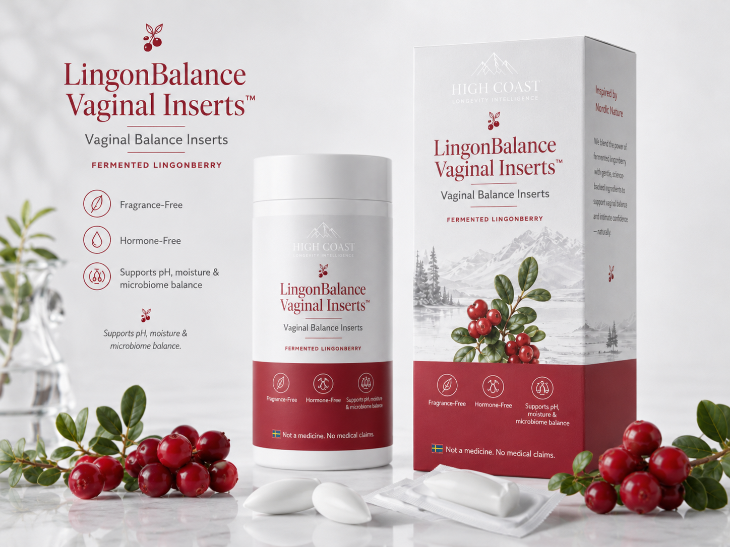 Featured image for “LingonBalance Vaginal Inserts™”