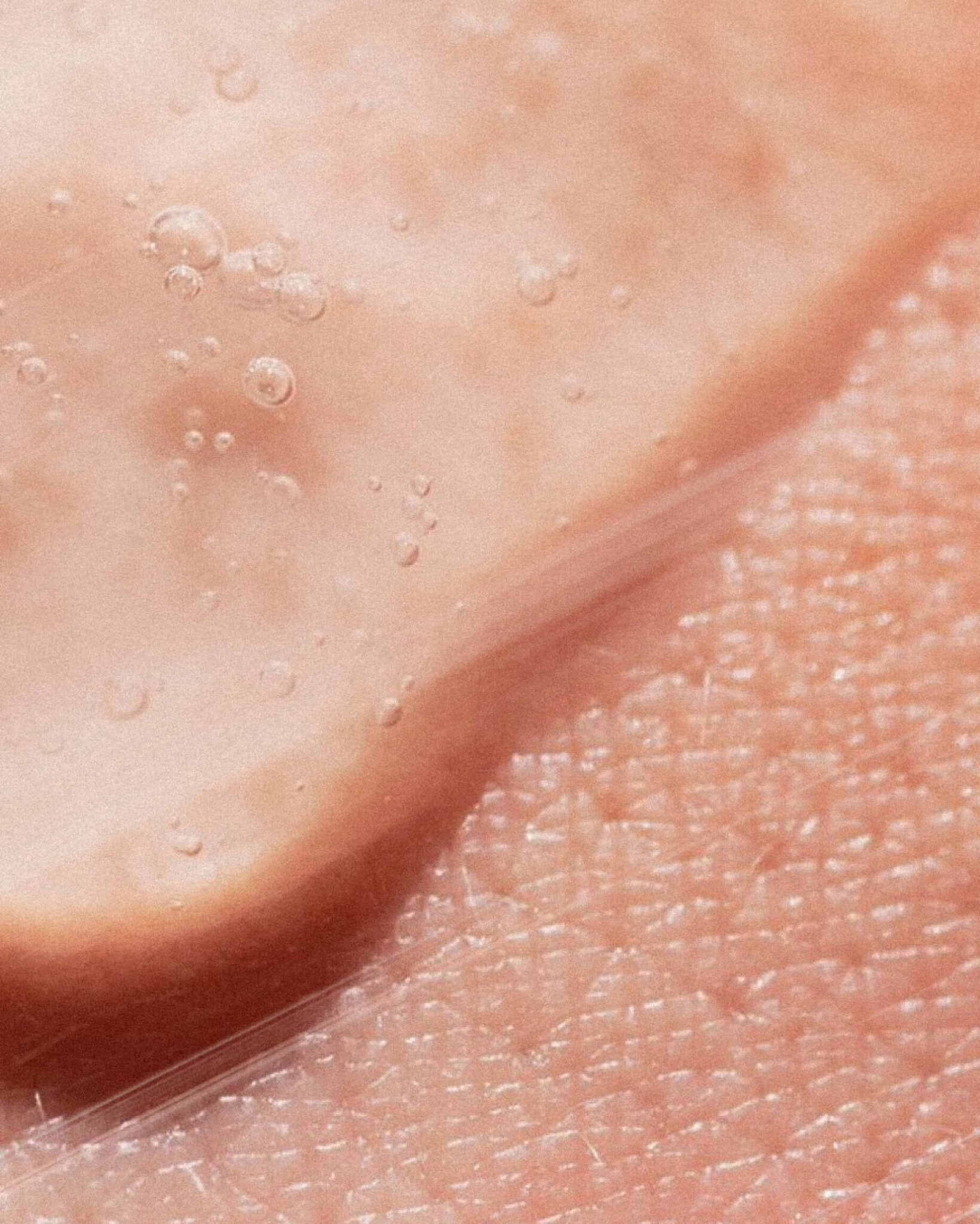 Clarifying Gel on skin