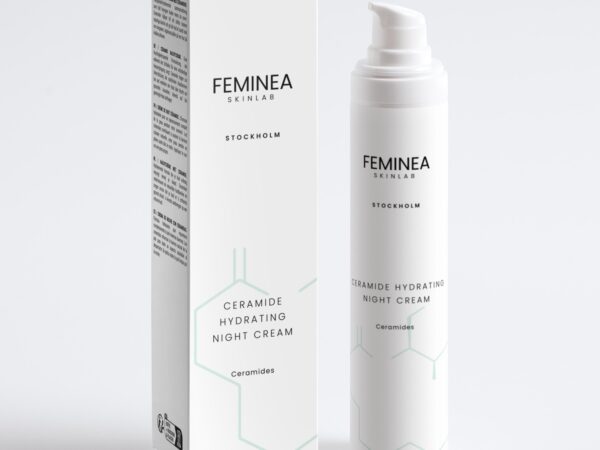 Ceramide Hydrating Night Cream, bottle, box