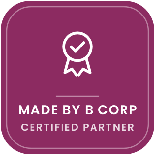 Made by a Certified B Corporation manufacturer