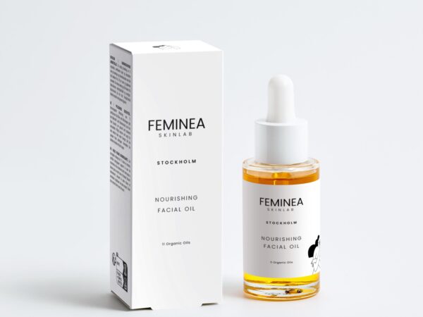 Nourishing Facial Oil, Bottle, Box